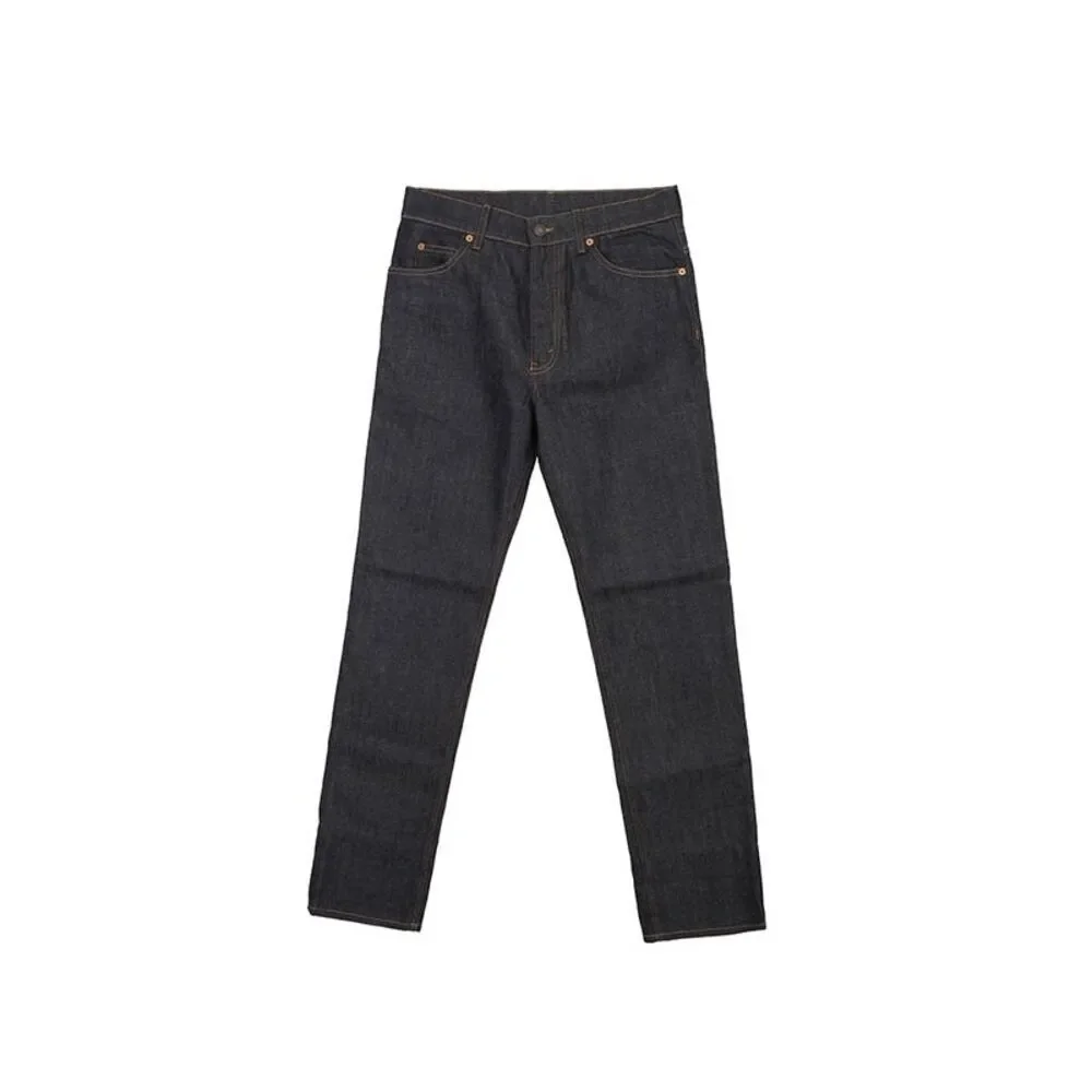 Cuffed Denim Pants Size